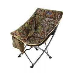 戶外折疊椅便攜式靠背釣魚椅凳子閃電客休閑野外躺椅沙灘椅寫生月亮椅子 大號(hào)加高可靠頭迷彩舒適月亮椅